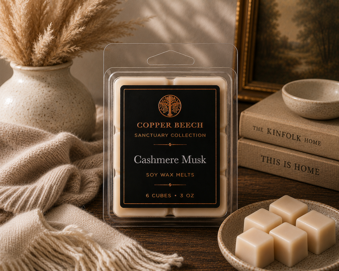 Cashmere Musk Wax Melts | 6 Cubes