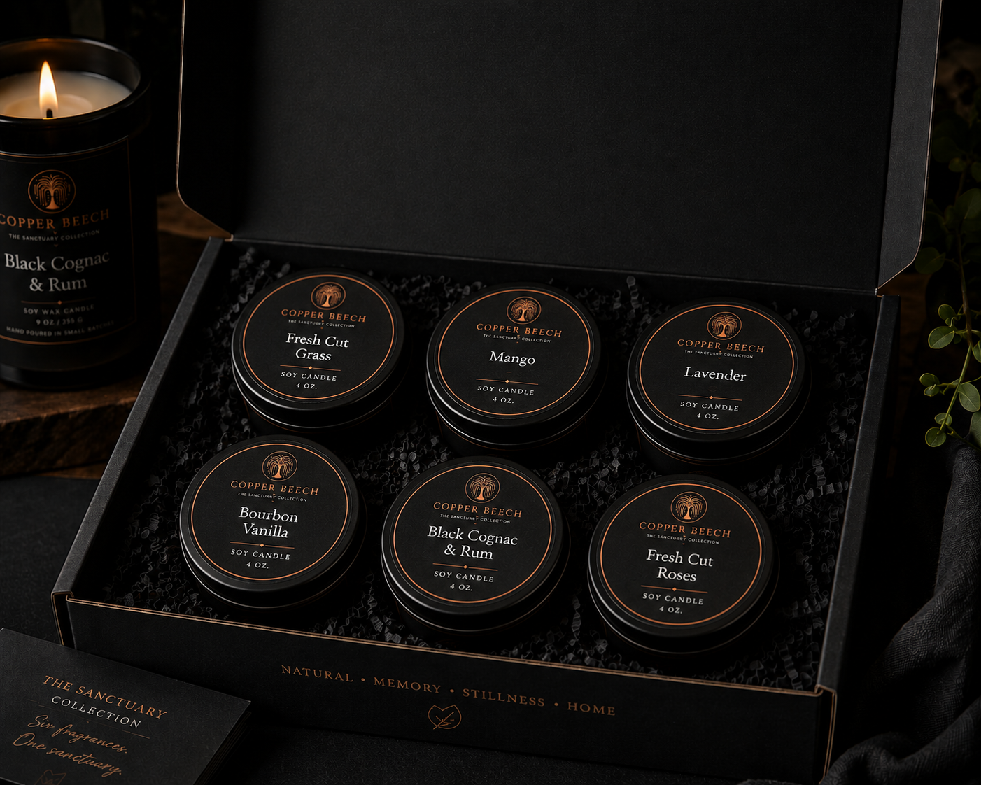 Sanctuary Mini Candle Discovery Box