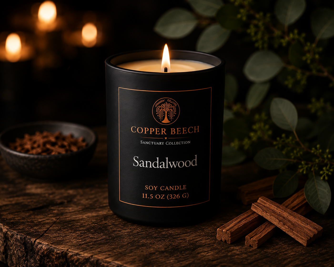Sandalwood Candle | 11.5 oz.