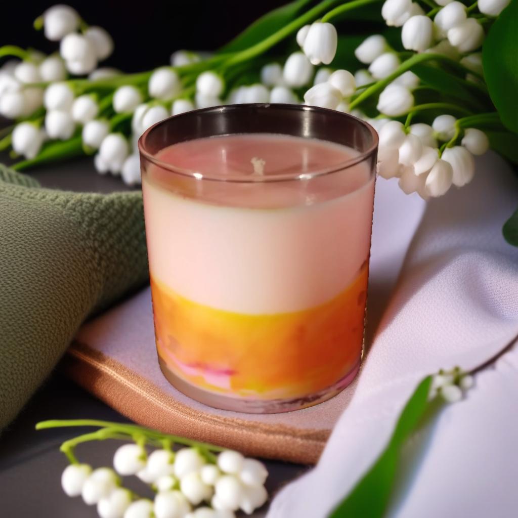 Swirled Cashmere Musk Candle