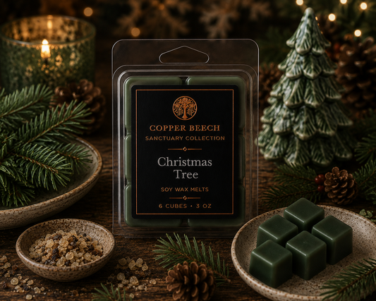 Christmas Tree Wax Melts | 6 Cubes