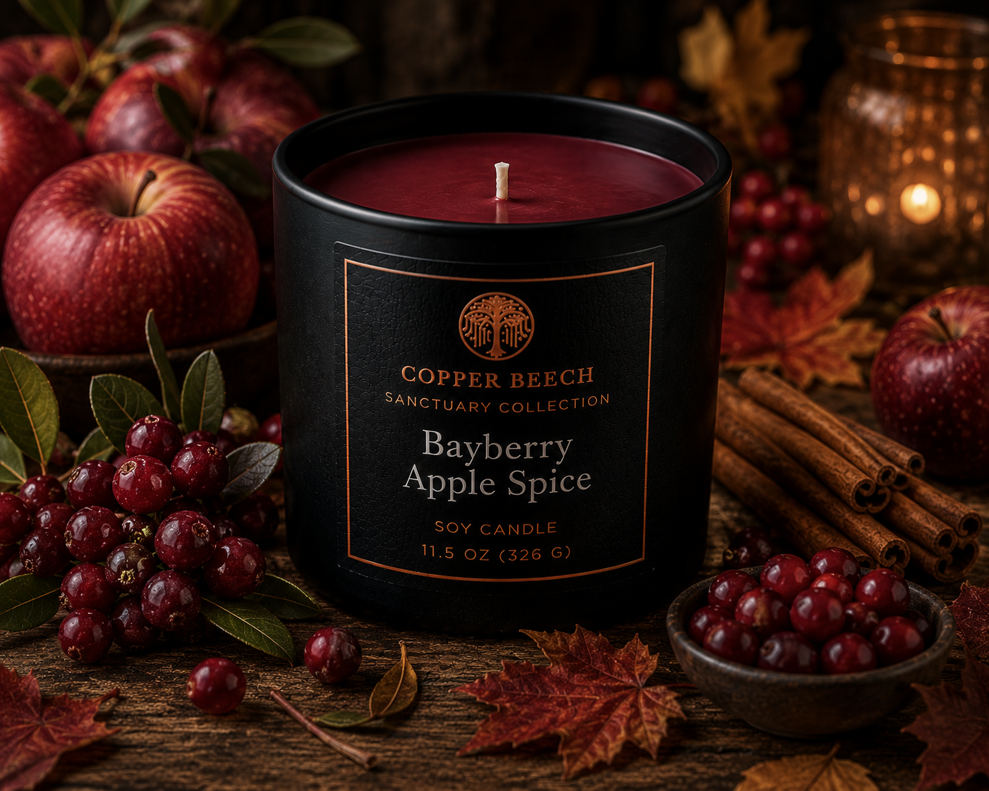 Bayberry Apple Spice Candle | 11.5 oz.